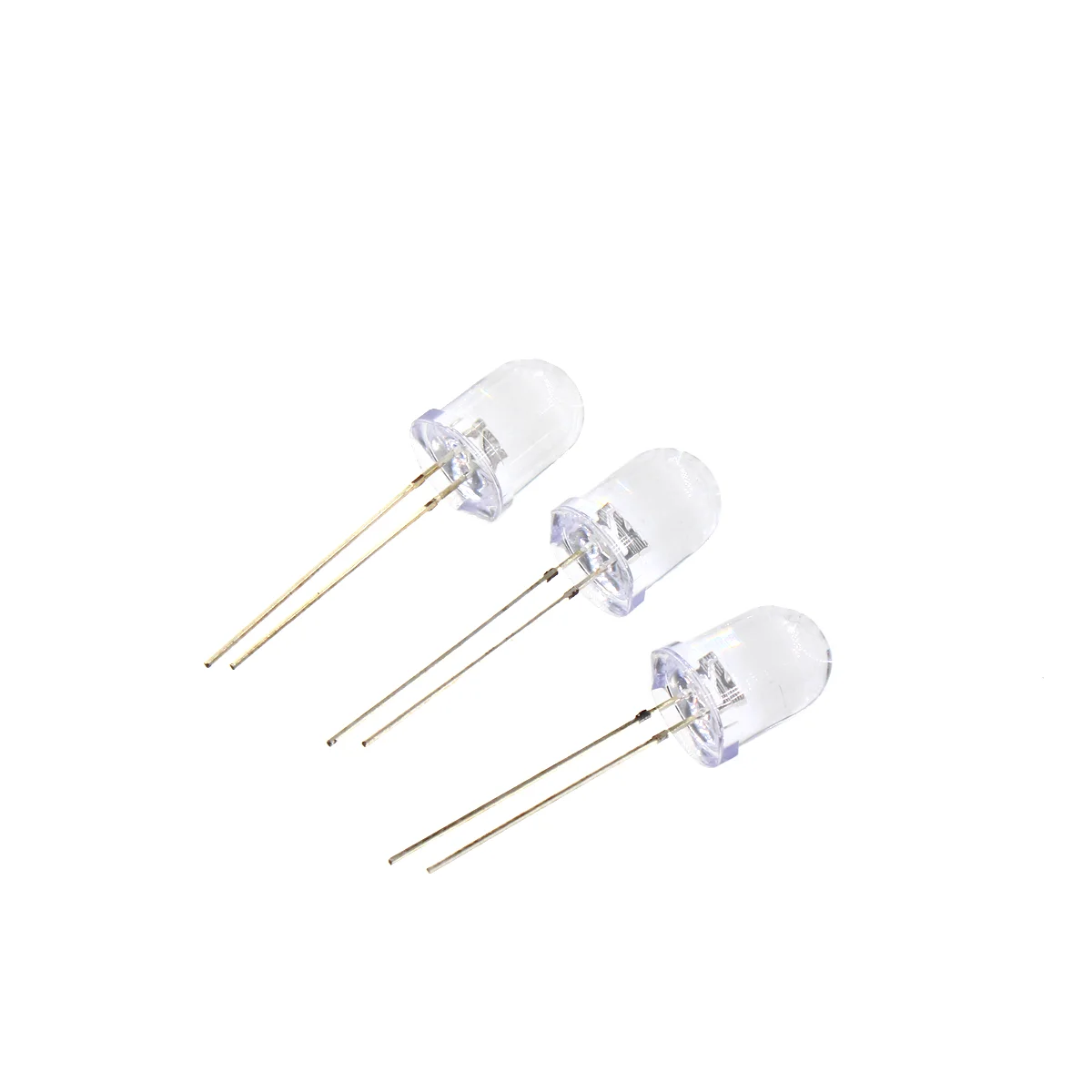 10PCS Ultra bright 10mm LED LED light beads white red red white emerald green yellow blue blue yellow green