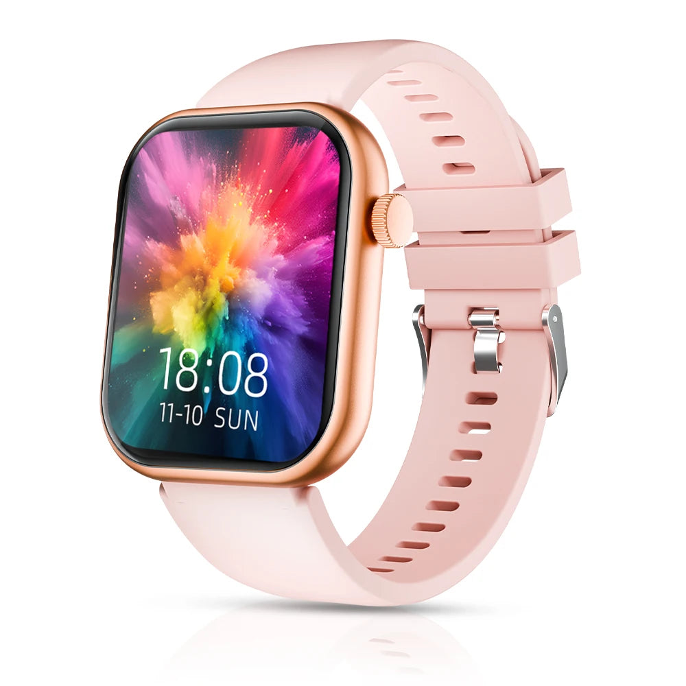 2.01'' Waterproof Smart Watch with Message Answer Call Sleep Monitoring Sports Pedometer Information Alerts For iPhone Android