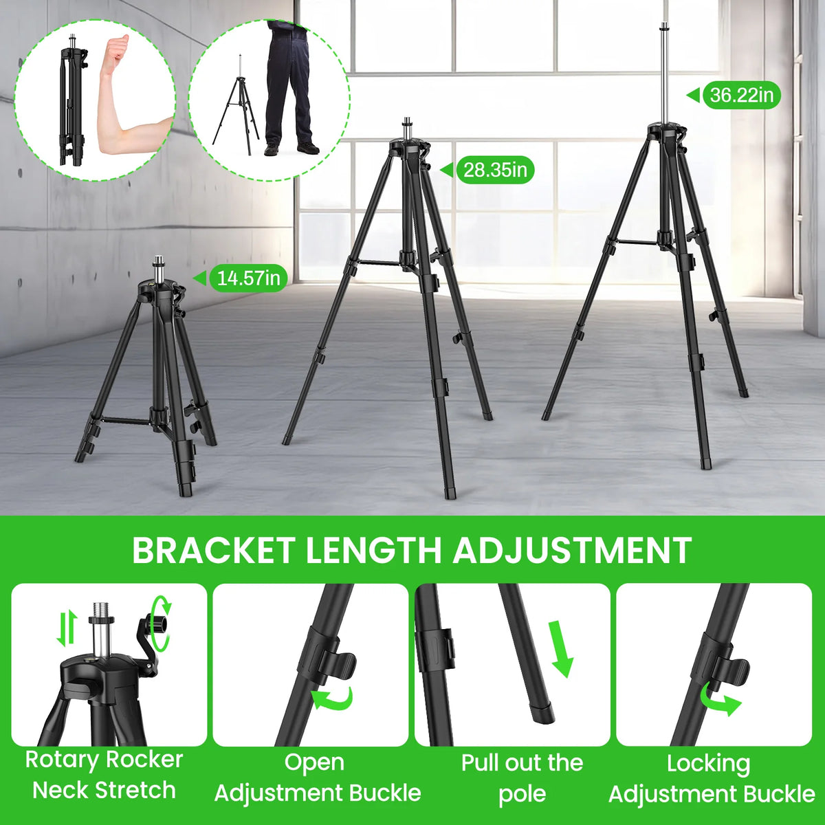 16 Lines 4D Laser Level Green Line SelfLeveling 360 Horizontal & Vertical power Laser level Professional Construction Tools