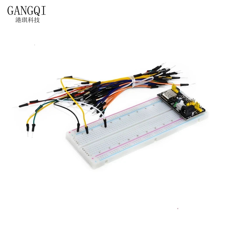 1PCS NEW MB-102 MB102 Breadboard 830 Point Solderless PCB Bread Board Test Develop DIY