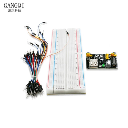 1PCS NEW MB-102 MB102 Breadboard 830 Point Solderless PCB Bread Board Test Develop DIY