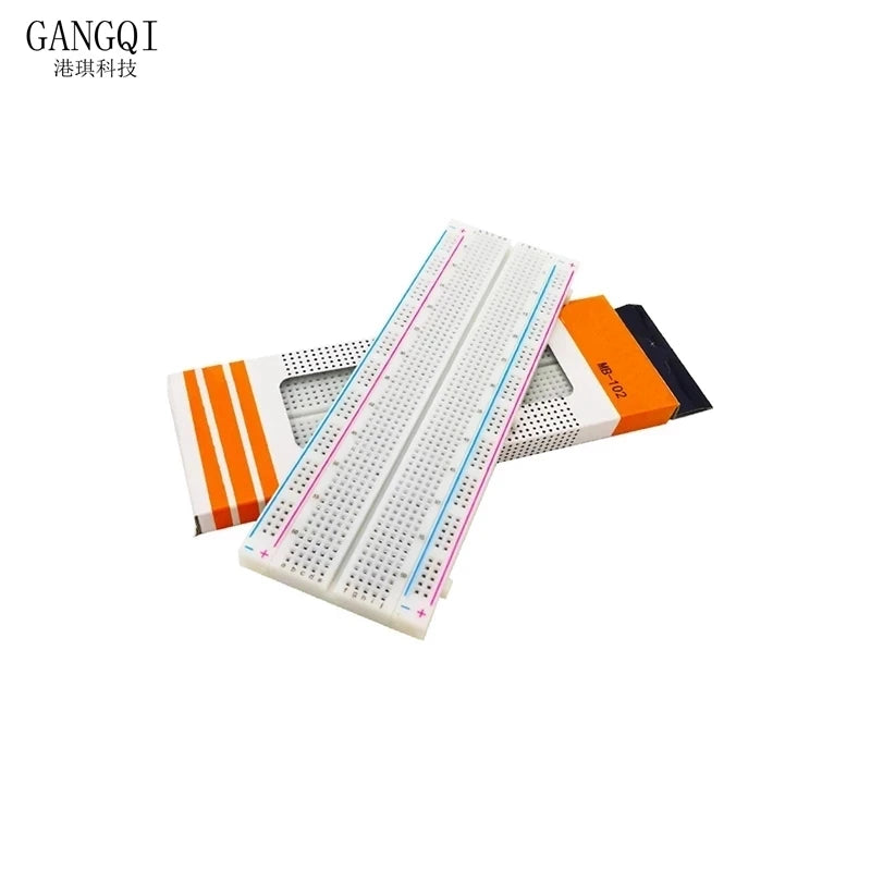 1PCS NEW MB-102 MB102 Breadboard 830 Point Solderless PCB Bread Board Test Develop DIY