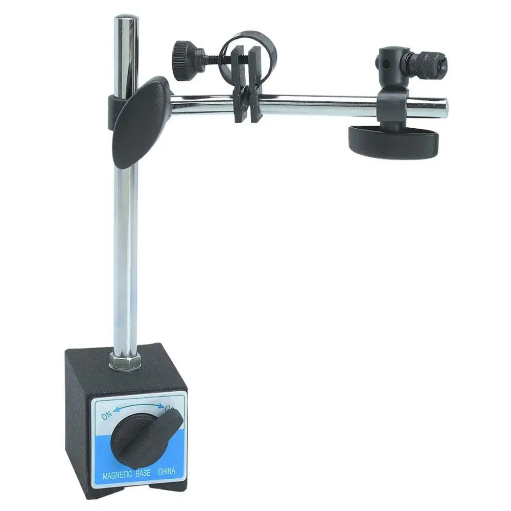 10mm Dial Indicator Magnetic Stand Base Holder 0.8mm Dial Test Comparator For Equipment Calibration Center Finder Measurement