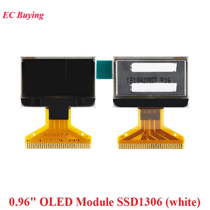 0.96" 0.96 inch OLED LCD Screen Display 128*64 Resolution Yellow-Blue Blue White 128X64 SSD1315 SSD1306 Driver I2C SPI 0.49"