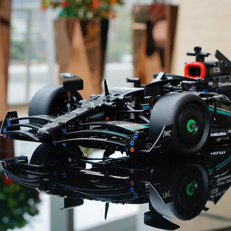 1642PCS Technical F1 W14 E Performance Building Blocks Super Race Car Assembly 42171 Model 1：8 Vehicle Toys Boys Christmas Gift