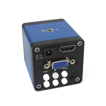 1080P HDMI VGA Digital Video Monocular Microscope Camera TF Storag130X Zoom C-Mount Lens For Phone PCB Soldering Repair Tools