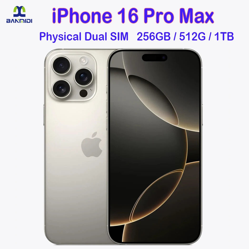 100% Original iPhone 16 Pro MAX Smartphone 6.9
