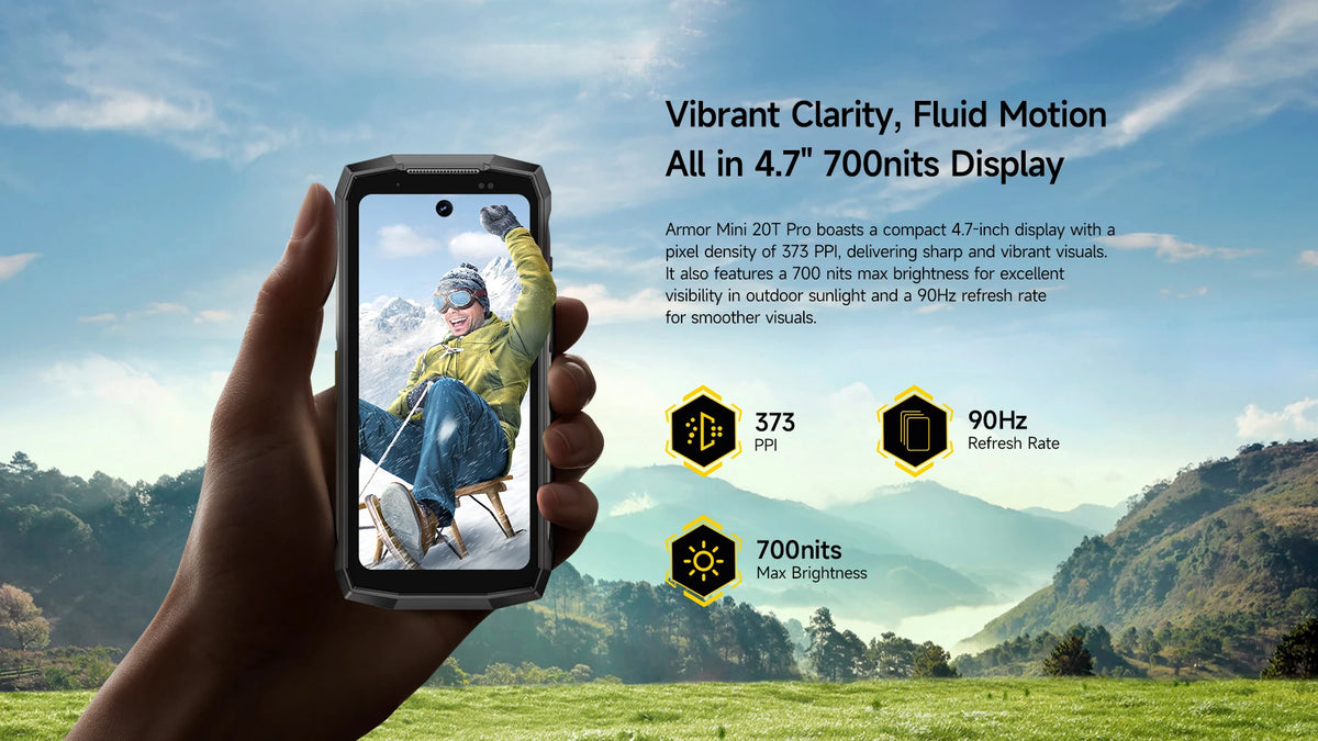 【World Premiere】Ulefone Armor Mini 20T Pro 5G  4.7
