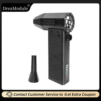 140000RPM Dust Blower 62m/s Powerful Violent Fan 8000mAh Battery Air Blower With Charger indicator Lights