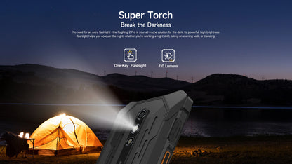 【World Premiere】Ulefone RugKing 2 Pro AI Rugged Phone Android 15 4G 128GB ROM Waterproof Smartphone NFC 5.45"4G  Global 4550mA