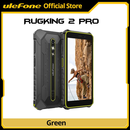【World Premiere】Ulefone RugKing 2 Pro AI Rugged Phone Android 15 4G 128GB ROM Waterproof Smartphone NFC 5.45"4G  Global 4550mA