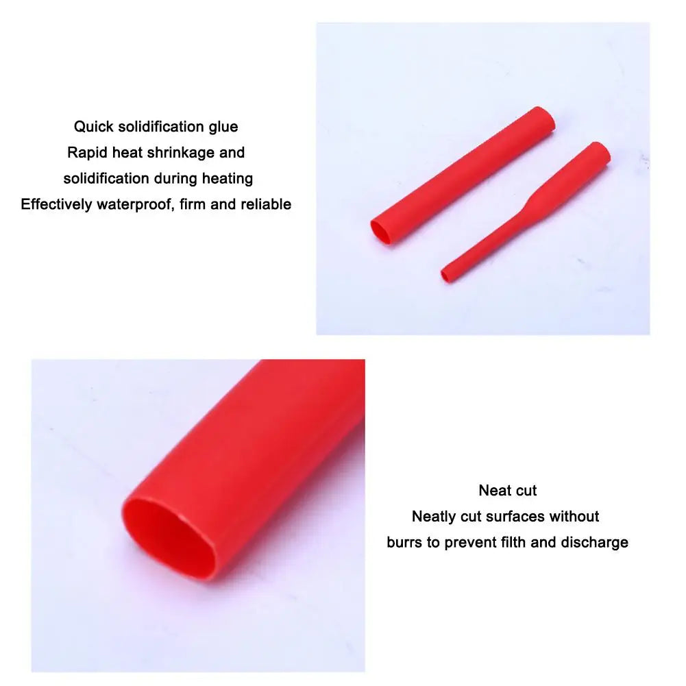 127/328/580pcs Heat Shrink Tube Tubing Insulation Shrinkable Tube Assortment Electronic Polyolefin Wire Cable Sleeve Kit