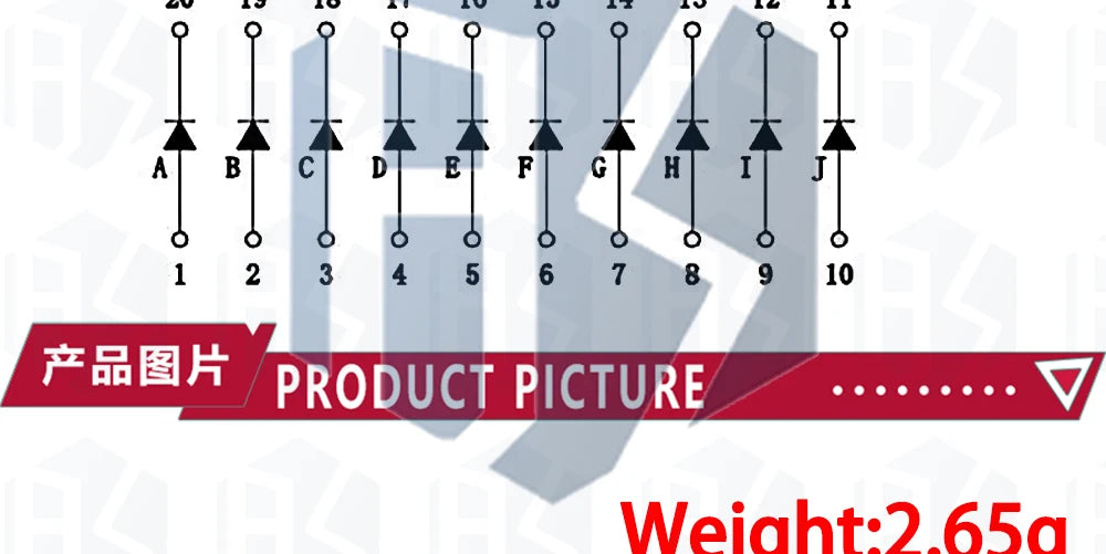 1PC 5/8/10/12/20-Segment Multicolor LED Battery Bar Indicator (Red/White/Blue) - Super Bright for DIY Power Pack Assembly