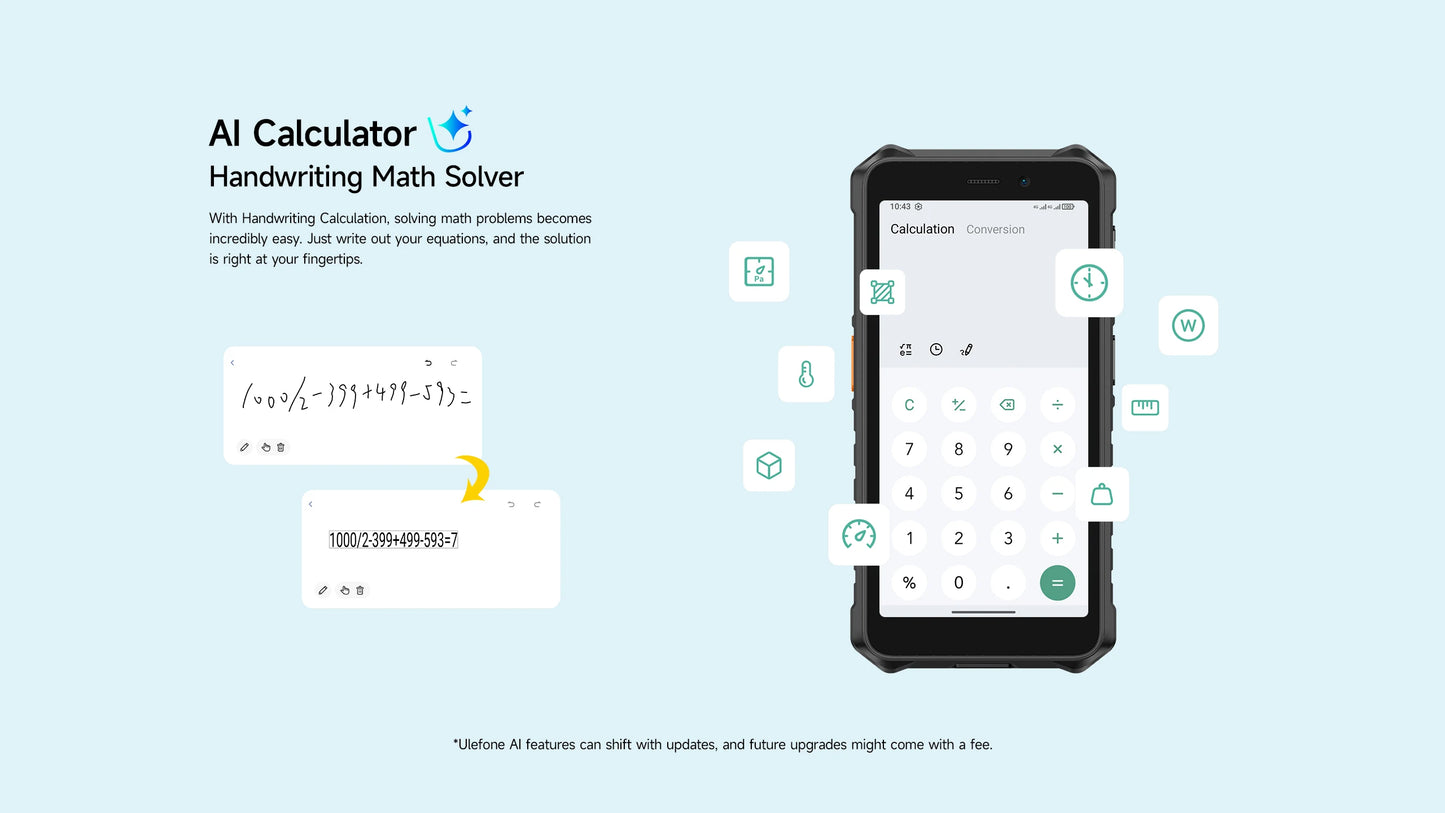 【World Premiere】Ulefone RugKing 2 Pro AI Rugged Phone Android 15 4G 128GB ROM Waterproof Smartphone NFC 5.45"4G  Global 4550mA