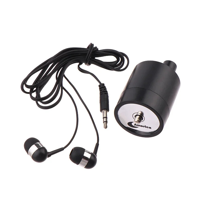 1pc Water Leak Detector Multi-functional Sound Collector Suitable For Leak Detection Of Various Construction Pipe