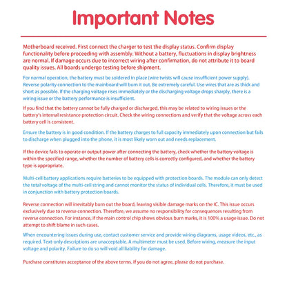 2-6S PD 45W Fast Charging Power Bank Module DIY Battery Pack PCB Board Supports PD QC Fast Charge Protocols