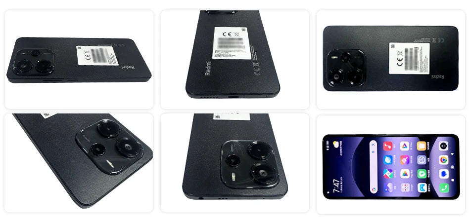 【Brand+】Global Version Xiaomi Redmi Note 14 MediaTek Helio G99-Ultra 108MP AI 5500mAh 6.67" AMOLED 120Hz Display