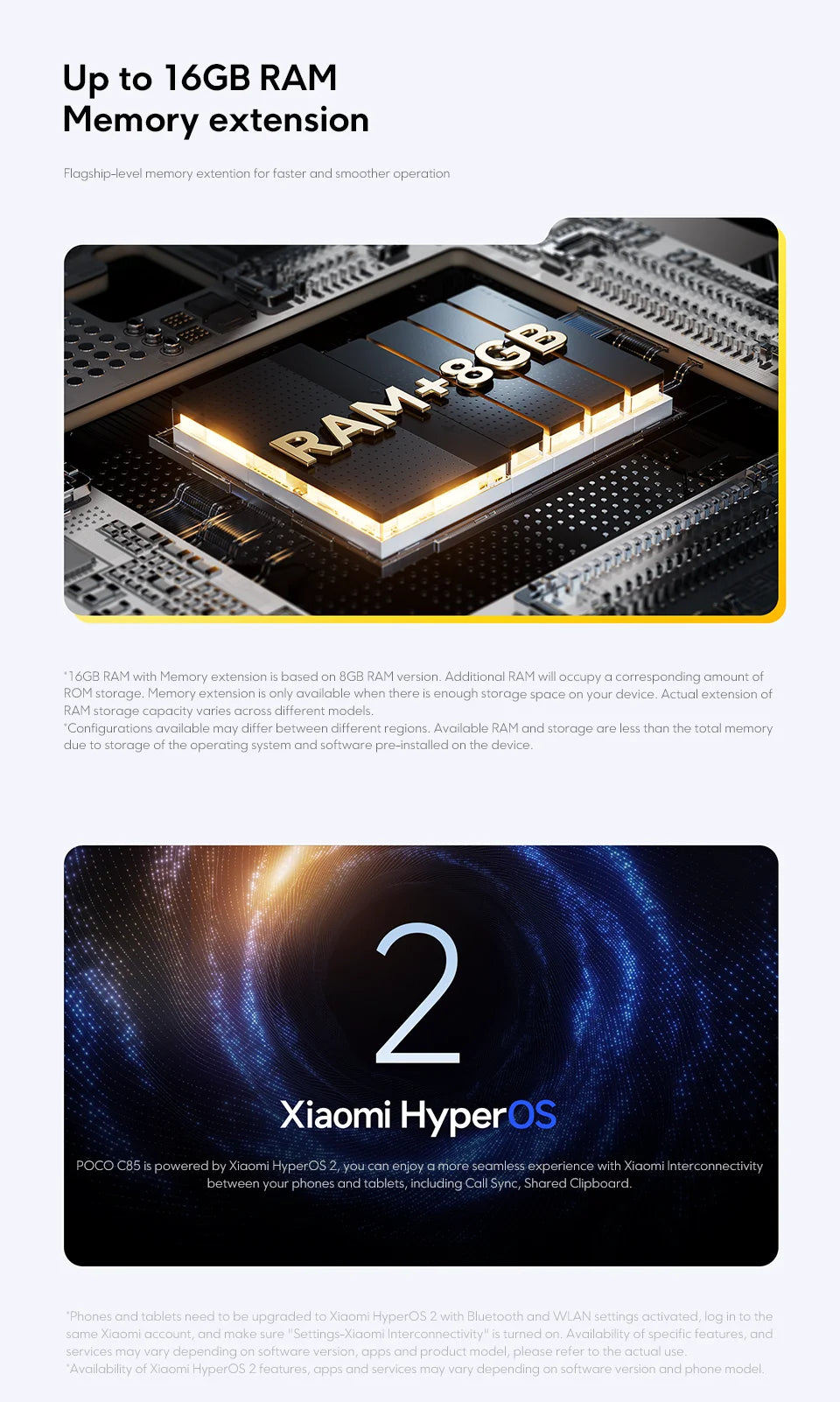 【World Premiere】POCO C85 Global Version Smartphone 128/256GB Helio G81-Ultra 6000mAh battery 6.9