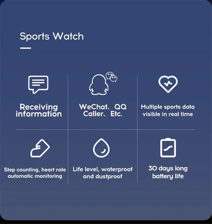 116plus Smart Watch Men Women Bluetooth Connected Phone Music Fitness Multifunctional Sports Bracelet Sleep Monitor Smartwatchs