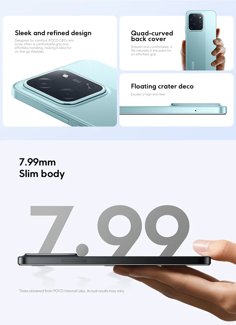 【World Premiere】POCO C85 Global Version Smartphone 128/256GB Helio G81-Ultra 6000mAh battery 6.9