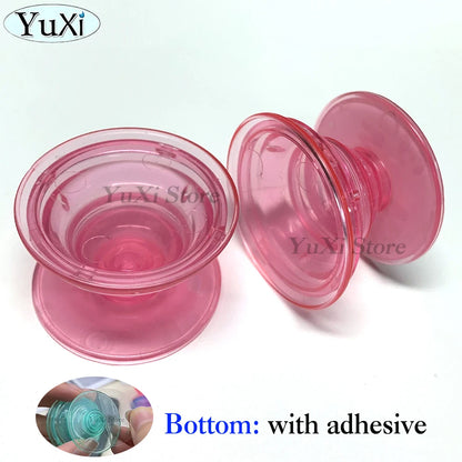 1Piece Phone Stand Mobile Phone Transparent Airbag Holder Material Lazy Retractable Colorful Phone Holder Support for iPhone