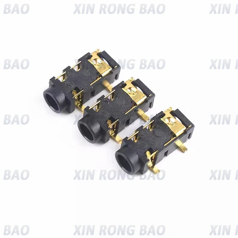 10Pcs 3.5mm Headphone Jack PJ-327A PJ327A PJ-327 Audio Jack 5 Pin SMD SMT MP3 Accessories PJ-327A High Quality