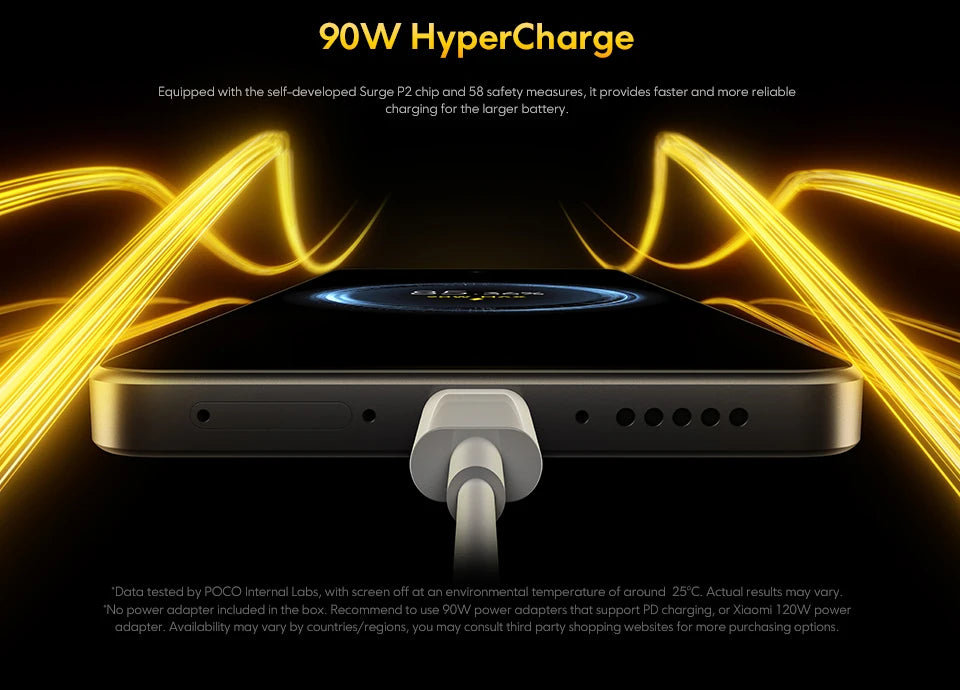 【Brand+】POCO X7 Pro Smartphone Dimensity 8400-Ultra 6000mAh 90W HyperCharge 6.67" AMOLED display NFC Xiaomi HyperOS 2