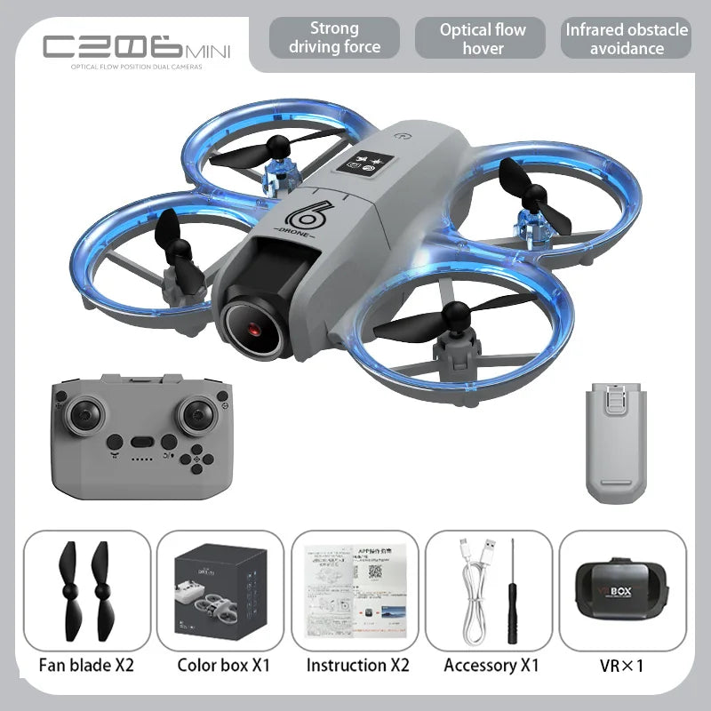 2026 CZ06 Drone 8K Professional Aerial Photography HD Cam Long Endurance Quadcopter Optical Flow Positioning Remote Control