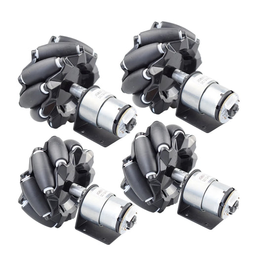 20KG Payload Mecanum Wheel Robot Car Chassis Kit with DC 12V Encoder Motor for Arduino ROS STM32 Raspberry Pi DIY