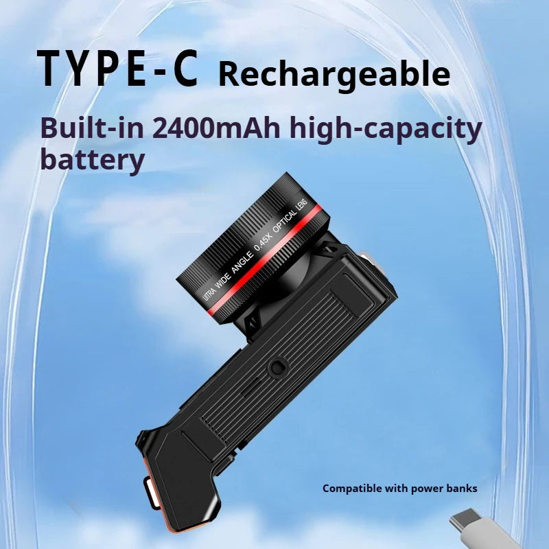 100D Dual-screen WIFI Monocular Camera 4K UHD 70MP Digital SLR Camera with Filters Flash Wide-Angle Lens 50X Zoom Auto Focus