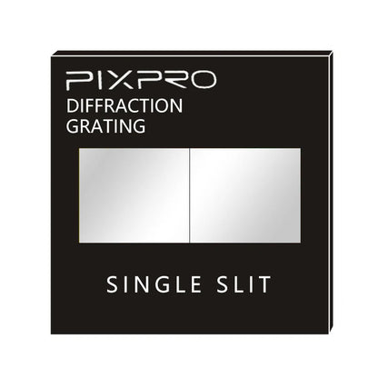 1PC 50*50*2mm Holographic Diffraction Grating Lens Transmission Mirror Single Slit Mirror Double Slit Teaching Demonstration