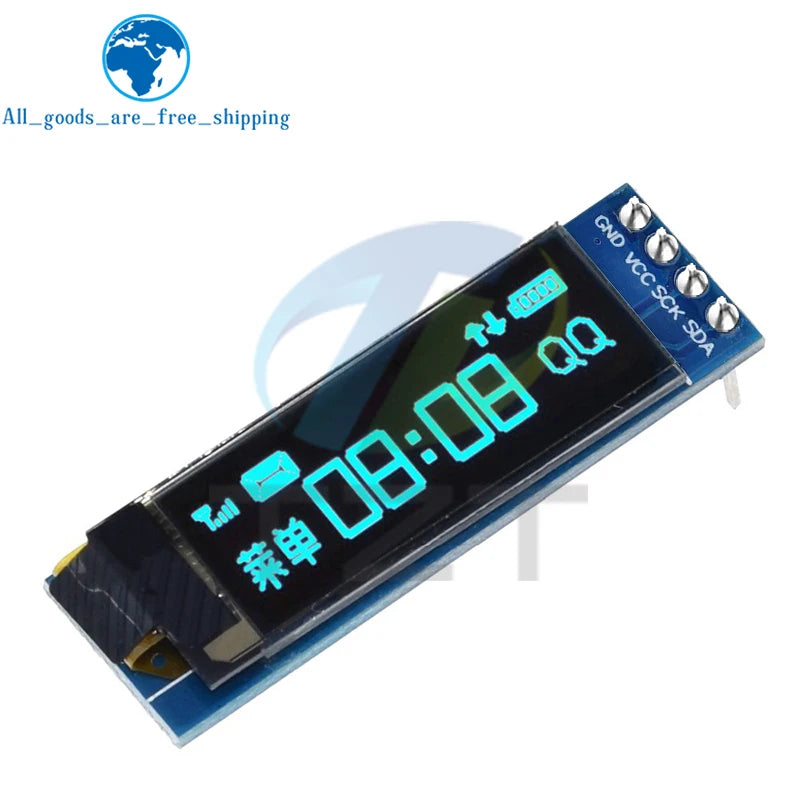 1/3PCS 0.91 inch OLED module 0.91