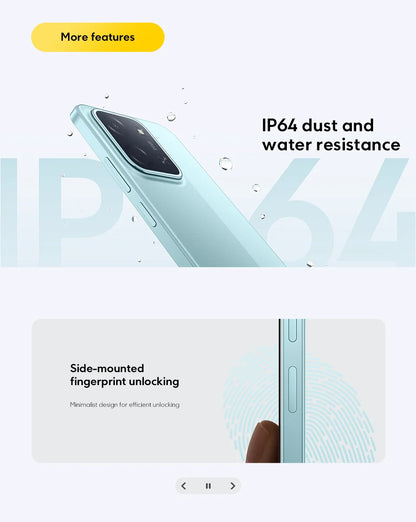 【World Premiere】POCO C85 Global Version Smartphone 128/256GB Helio G81-Ultra 6000mAh battery 6.9" display 50MP Camera 33W NFC