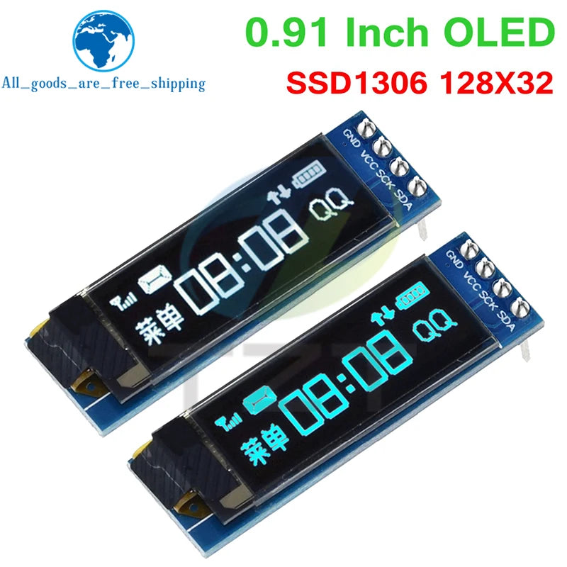 1/3PCS 0.91 inch OLED module 0.91
