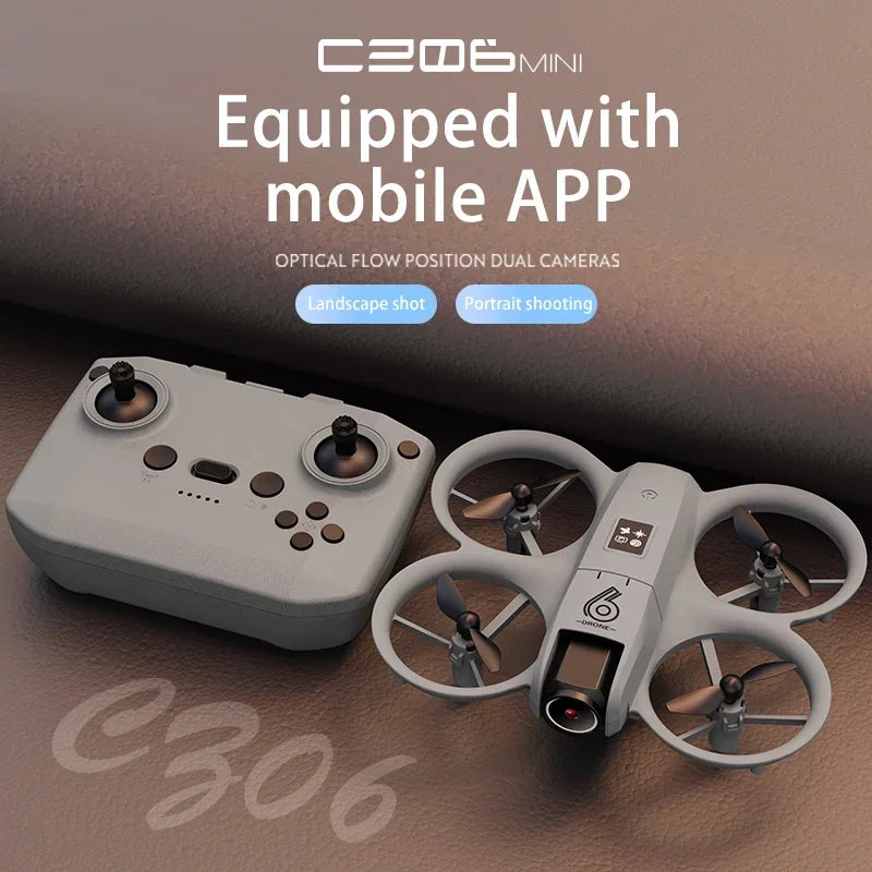 2026 CZ06 Drone 8K Professional Aerial Photography HD Cam Long Endurance Quadcopter Optical Flow Positioning Remote Control