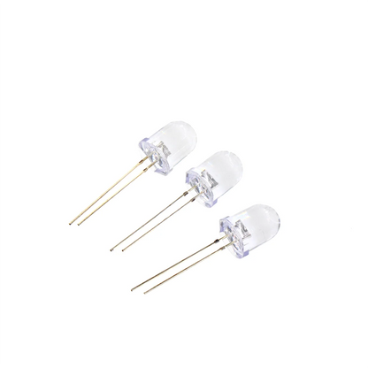 10PCS Ultra bright 10mm LED LED light beads white red red white emerald green yellow blue blue yellow green