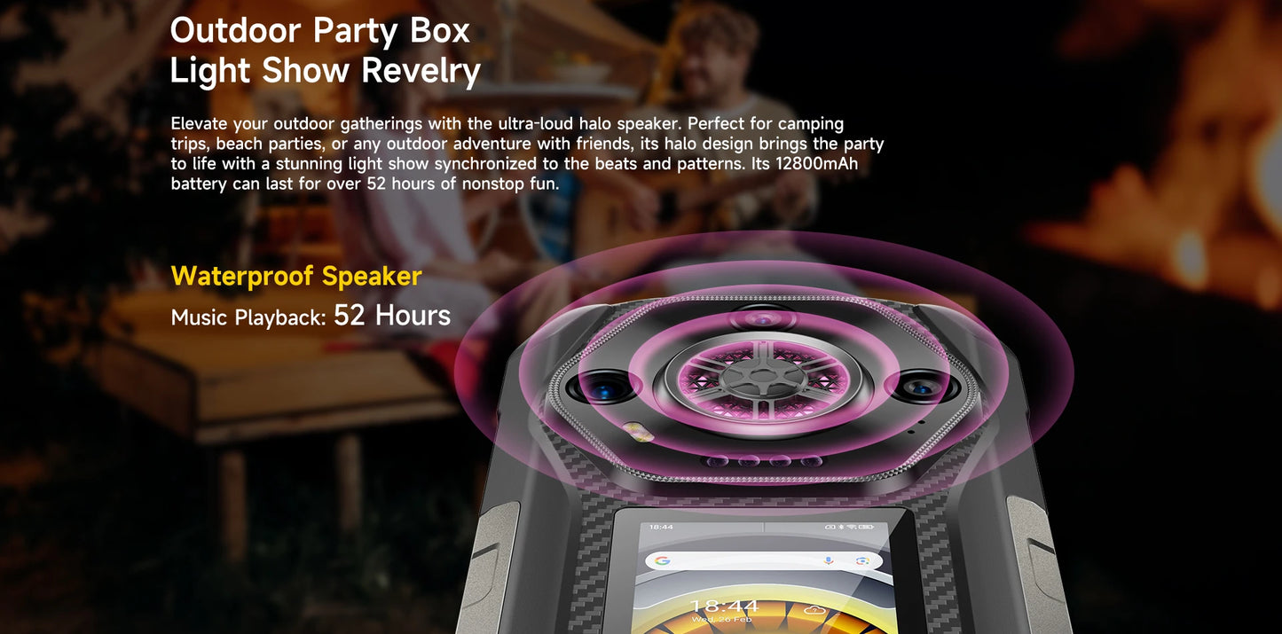 【World Premiere】Ulefone Armor 30 Pro 5G Rugged Phone Android 14 Smartphone 6.9" 120Hz 32GB+512GB 12800mAh Night Camera 64MP NFC