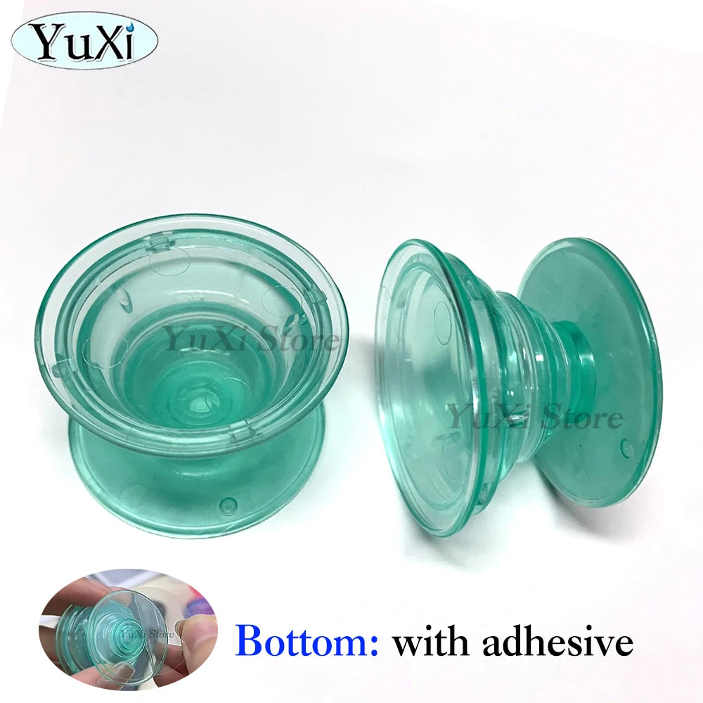 1Piece Phone Stand Mobile Phone Transparent Airbag Holder Material Lazy Retractable Colorful Phone Holder Support for iPhone