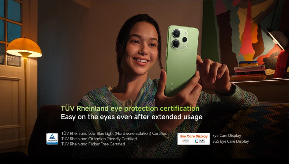 【Brand+】Global Version Xiaomi Redmi Note 14 MediaTek Helio G99-Ultra 108MP AI 5500mAh 6.67" AMOLED 120Hz Display