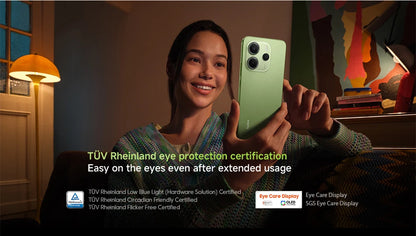 【Brand+】Global Version Xiaomi Redmi Note 14 MediaTek Helio G99-Ultra 108MP AI 5500mAh 6.67" AMOLED 120Hz Display