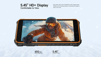【World Premiere】Ulefone RugKing 2 Pro AI Rugged Phone Android 15 4G 128GB ROM Waterproof Smartphone NFC 5.45"4G  Global 4550mA