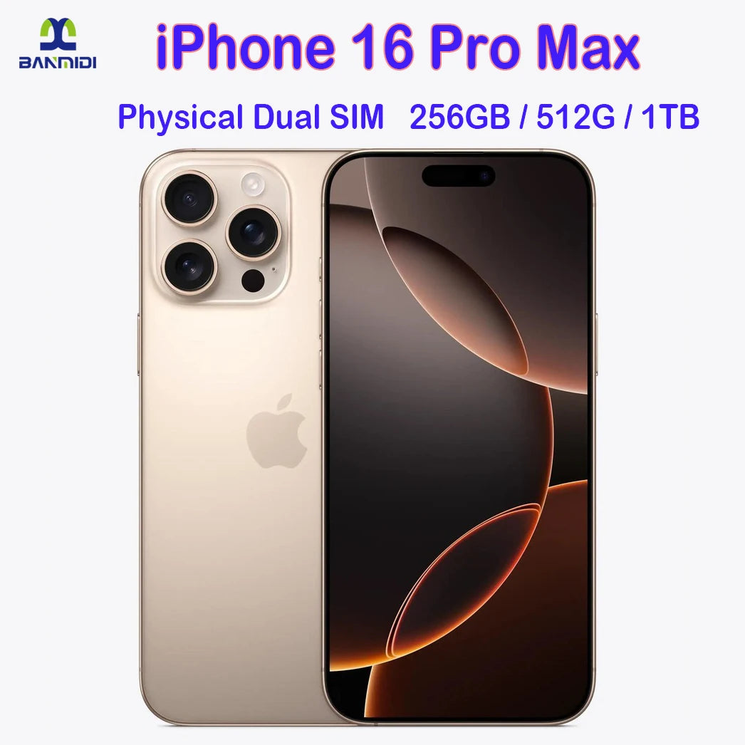 100% Original iPhone 16 Pro MAX Smartphone 6.9
