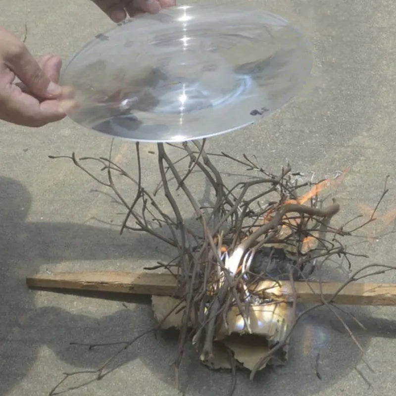 200mm 230 250mm Optical PMMA Solar Focus Fresnel Lens Spotlight Plane Magnifying Solar Condensing Lens Focal Length 100 - 1000mm