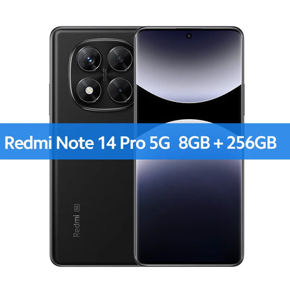 【Brand+】Xiaomi Redmi Note 14 Pro 5G Smartphone MediaTek Dimensity 7300-Ultra 200MP AI camera NFC 6.67"AMOLED display IP68