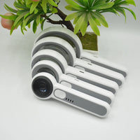 1pc Rechargeable Handheld Magnifier 3 Lighting Modes Illuminated Magnifying Glass With LED Light For Seniors Reading Repair