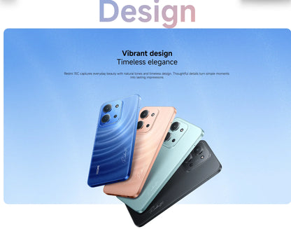 【Brand+】Global Version Redmi 15C 4G Mobile Phone 50MP AI Dual Camera 6000mAh 33W Fast Charging Cellphone Smartphone