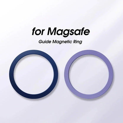 1PCS Magsafe Colourful Silicone Magnetic Metal Ring Universal Sticker Support Wireless Charger Magnetic Patch Sheet for IPhone