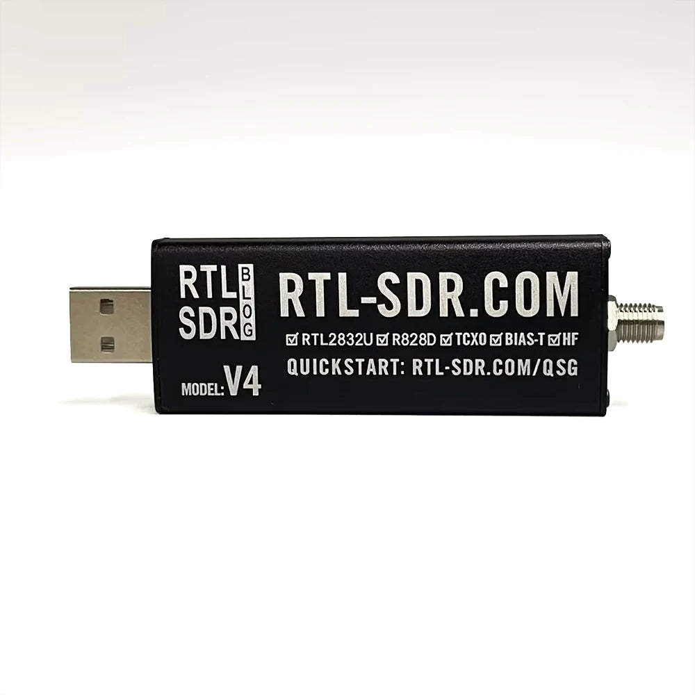 100KHz-1.7GHz Full-Band RTL-SDR Software-Defined Radio Receiver RTL2832U + R820T Radio Broadcasting Communication Technology