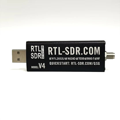 100KHz-1.7GHz Full-Band RTL-SDR Software-Defined Radio Receiver RTL2832U + R820T Radio Broadcasting Communication Technology