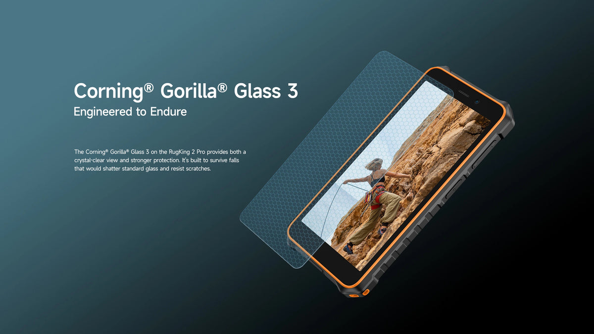 【World Premiere】Ulefone RugKing 2 Pro AI Rugged Phone Android 15 4G 128GB ROM Waterproof Smartphone NFC 5.45